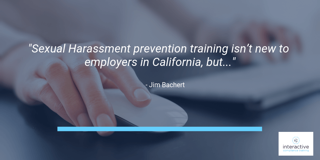 SB1343, California’s New Harassment Training Requirements Explained